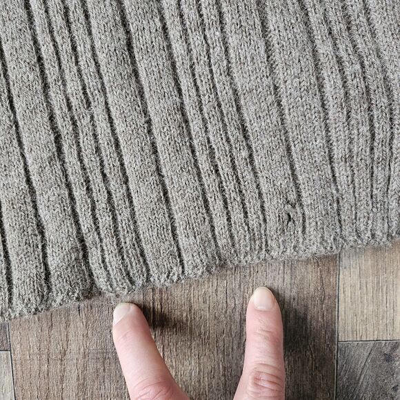 Vintage Sierra Trading Post wool-blend collared sweater, men's small - Picture 7 of 7